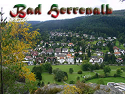 Blick auf Bad Herrenalb